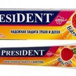 PRESIDENT Baby с малиновым вкусом