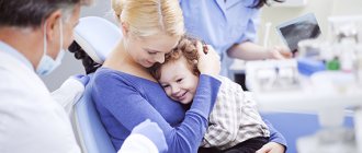 The presence of parents in the dentist&#39;s office during dental treatment for children